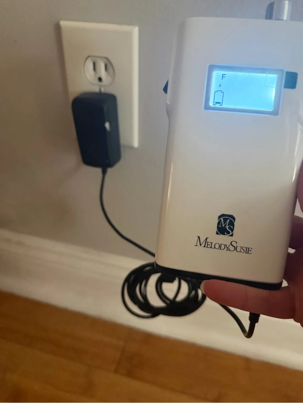 MelodySusie Portable Clip-On Nail Drill SC320H for Gel Removal & Nail Prep